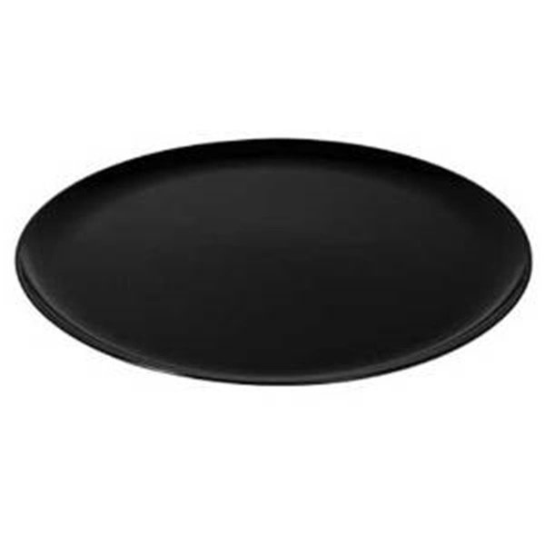 Fineline Settings Black Classic 18 and apos; and apos; Round Tray 8801-BK